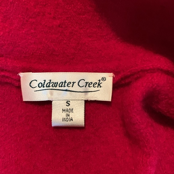 Red boiled wool blazer - Picture 5 of 6